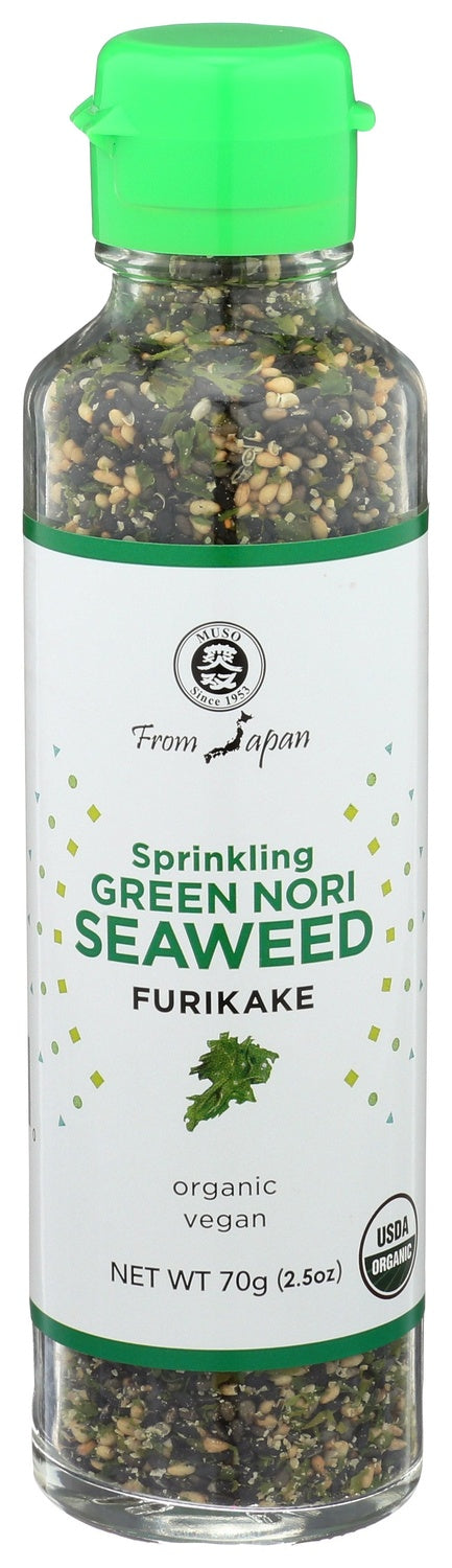 6-PACK OF SEAWEED NORI SPRINKLING GREEN FURIKAKE