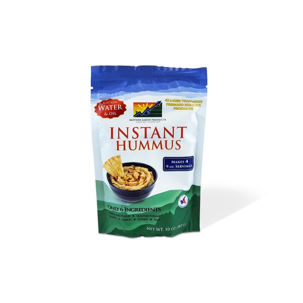 12-PACK OF Mix Instant Hummus Classic, Mother Earth Products