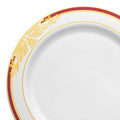 24-PACK OF Plate Appetizer 7.5" Gold Harmony Rim