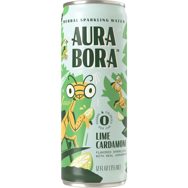 12- PACK OF WATER SPRKLG LIME CARDAMOM