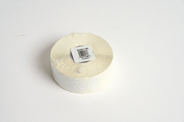 1000CT-PACK OF LABEL ROLL SOLID CLD WH 1"