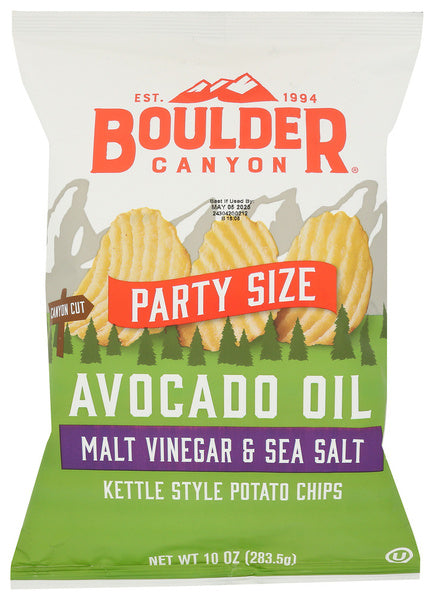 12-PACK OF Chip Potato Boulder Canyon 10 oz