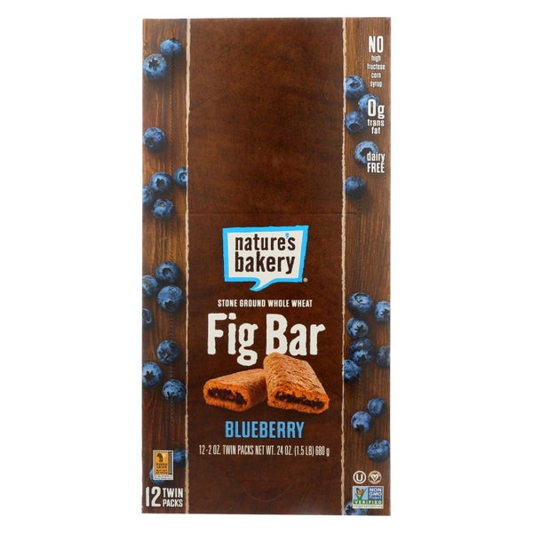12-PACK OF FIG BAR BLUEBERRY