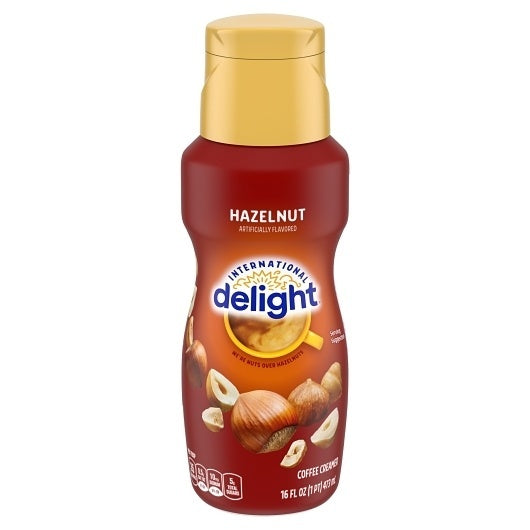 6-PACK OF Hazelnut Coffee Creamer International Delight, 6 - 16 Fo
