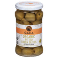 8-PACK OF OLIVE GREEN PITTED GREEN OLIVES 4.9 OUNCE - CASE OF 8