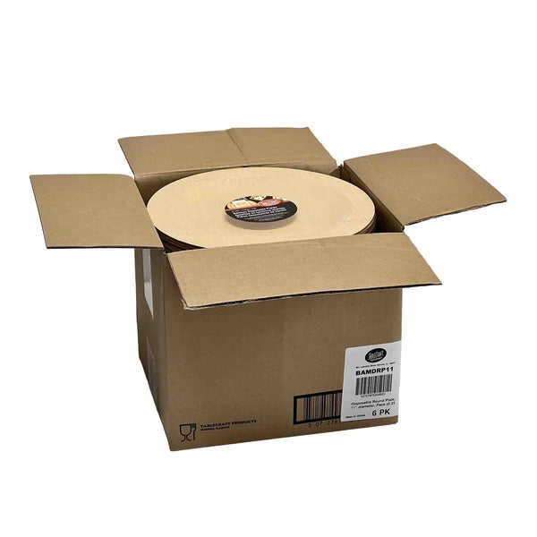 25 CT-PACK OF PLATE WOOD DISP BB 11