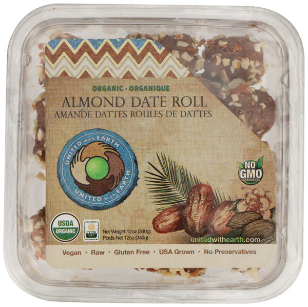 12-PACK OF ROLL DATE ALMOND 12 OUNCE - CASE OF 12