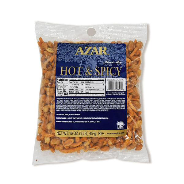 10-PACK OF SNACK MIX BULK HOT & SPICY