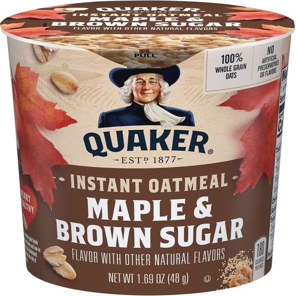 24-PACK OF CEREAL OATMEAL MAPLE BRN SUG