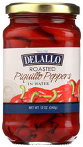 12-PACK OF Pepper Roasted Delallo 12 oz