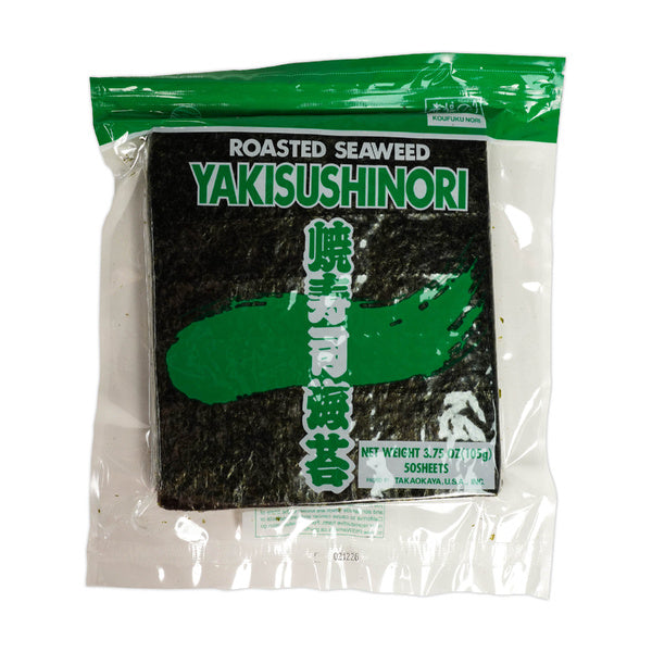 50 CT-PACK OF SUSHI WRAP SEAWD RSTD NORI GRE