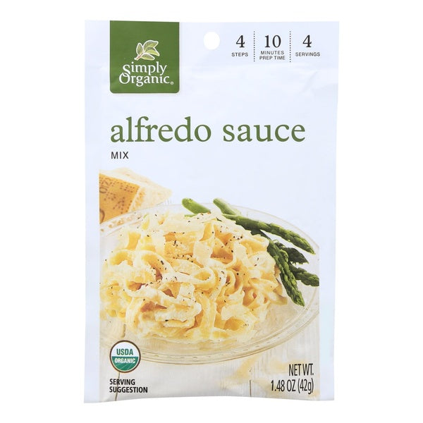 12-PACK OF Mix Sauce Alfredo Simply Organic 1.48 oz