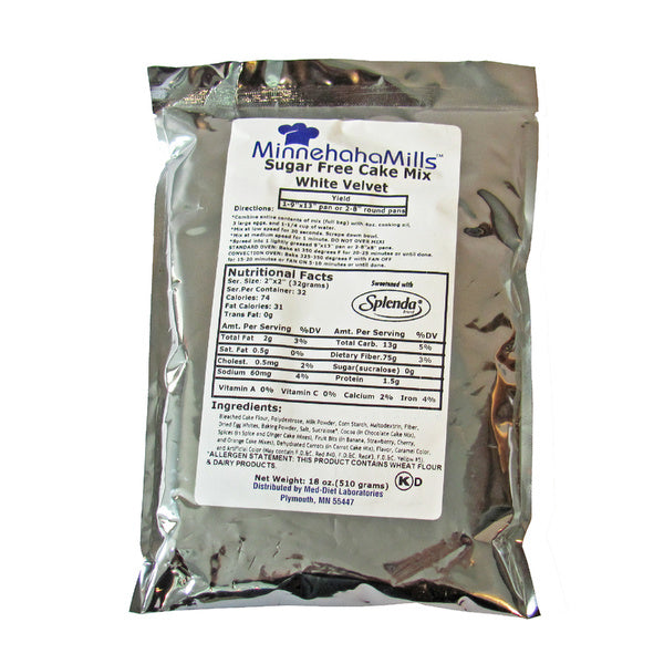 6-PACK OF MIX CAKE VELVET WHT SUG FR