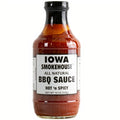 12-PACK OF Sauce BBQ Hot 'n Spicy, Iowa Smokehouse
