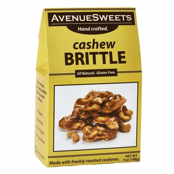 12-PACK OF Brittle Cashew Box, AvenueSweets
