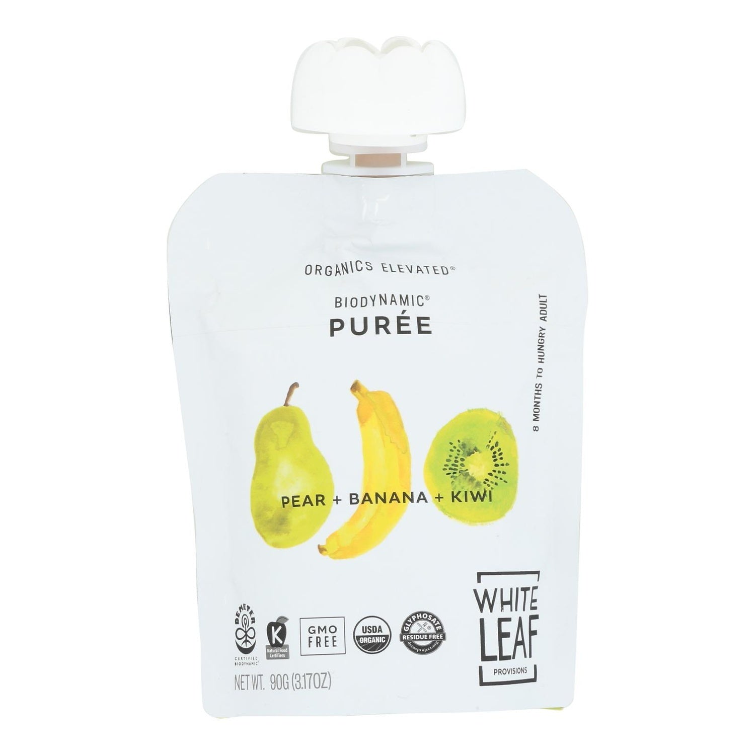 6-PACK OF FOOD BABY PEAR + BANANA + KIWI