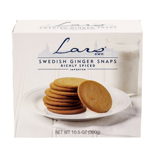 12-PACK OF COOKIE GINGER SNAPS SWEDISH