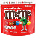 8-PACK OF Peanut Butter Stand Up Pouch M&M, 8 - 4.5 Oz