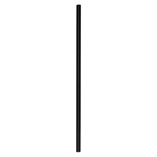 8-PACK OF STRAW PAPR CTAL BLK UNWP 5.75