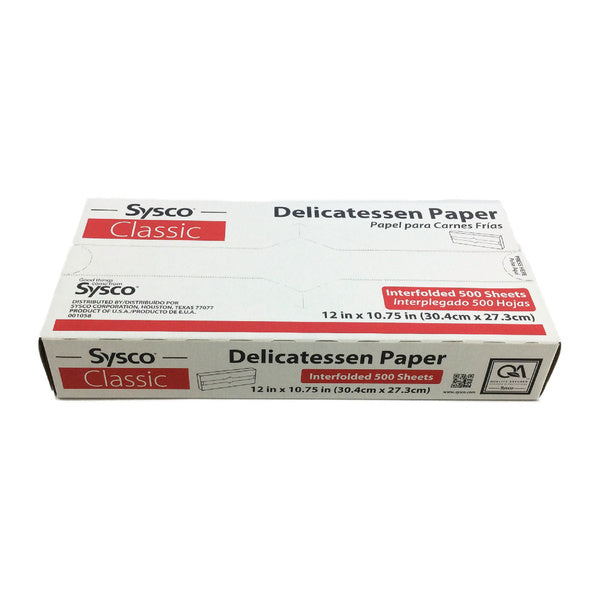 8-PACK OF WRAP DELI DRY WAX FLD 12X10.75