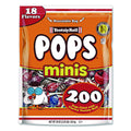 12-PACK OF CANDY LOLLIPOP POPS MINIS 36 OUNCE - CASE OF 12