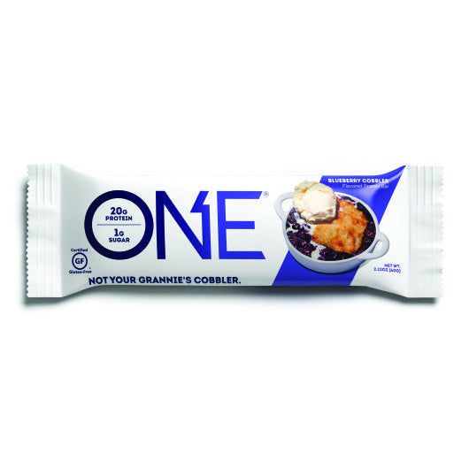 72-PACK OF Blueberry Cobbler Bar One Brands, 6 - 12 - 2.12 Oz
