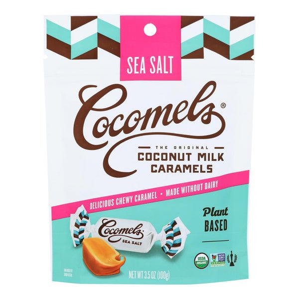 6-PACK OF Candy Coconut Sea Salt Cocomels 3.5 oz