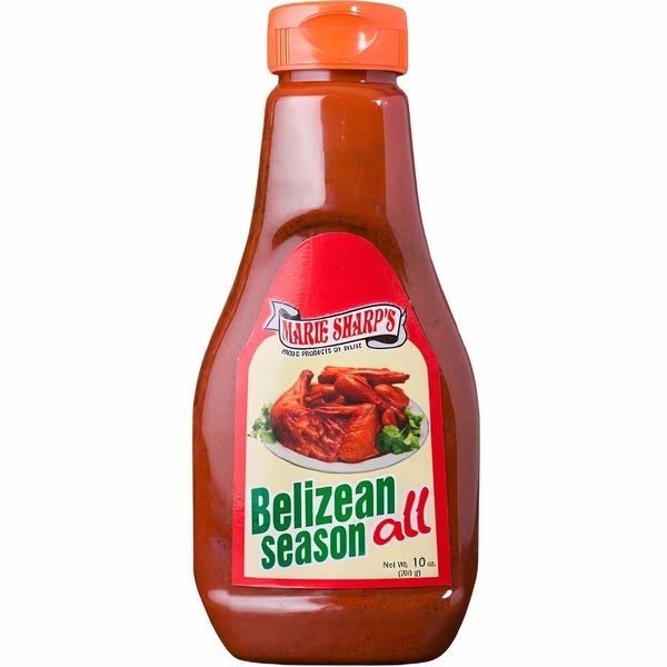 12-PACK OF Sauce Belizean Season-All, (Red Recado / Annatto / Achiote Paste), Marie Sharp's The Pepper Pantry