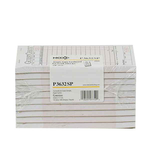 50 CT-PACK OF GUEST CHECK BOARD 1 PART PINK