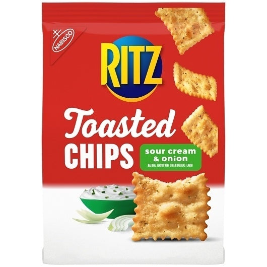 6-PACK OF Toasted Chips Sour Cream And Onion Mondelez Intl Snacks, 6 - 8.1 Oz