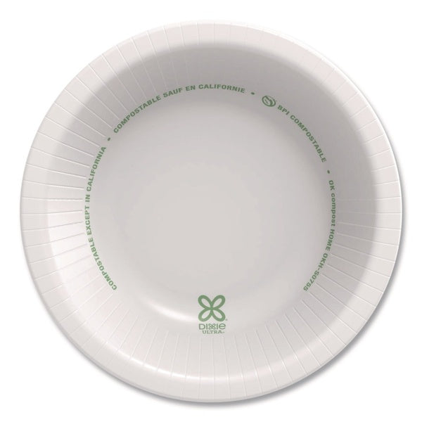 125-PACK OF Bowl Paper Dixie SXB12WS Pathways Heavyweight 12 oz. Paper Bowls - 125 Count, Perfect for Heavy Foods