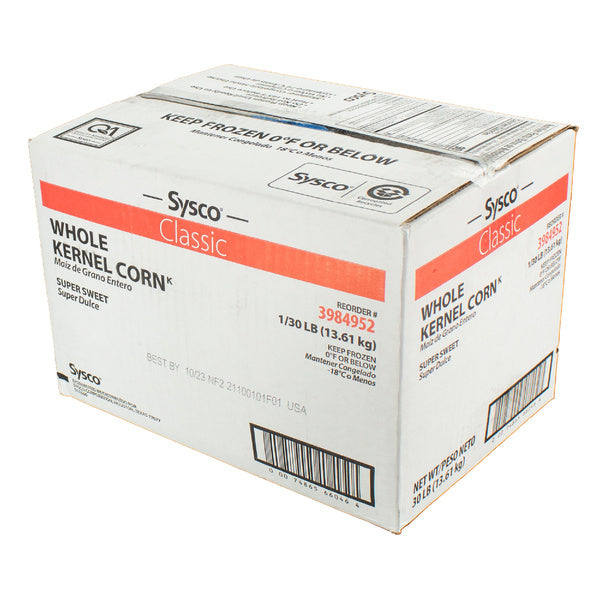 30 LB-PACK OF CORN WHL KERNEL SUPER SWEET