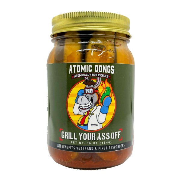 6-PACK OF Pickles Atomically Hot Atomic Dongs, GYAO