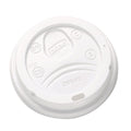 1000-PACK OF Lid Dome Dixie D9542 10 oz to 16 oz Hot Cups with Drink-Thru Dome Lids - White -