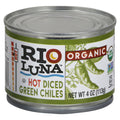 12-PACK OF CHILE DICED HOT DICED GREEN CHILES 4 OUNCE - CASE OF 12