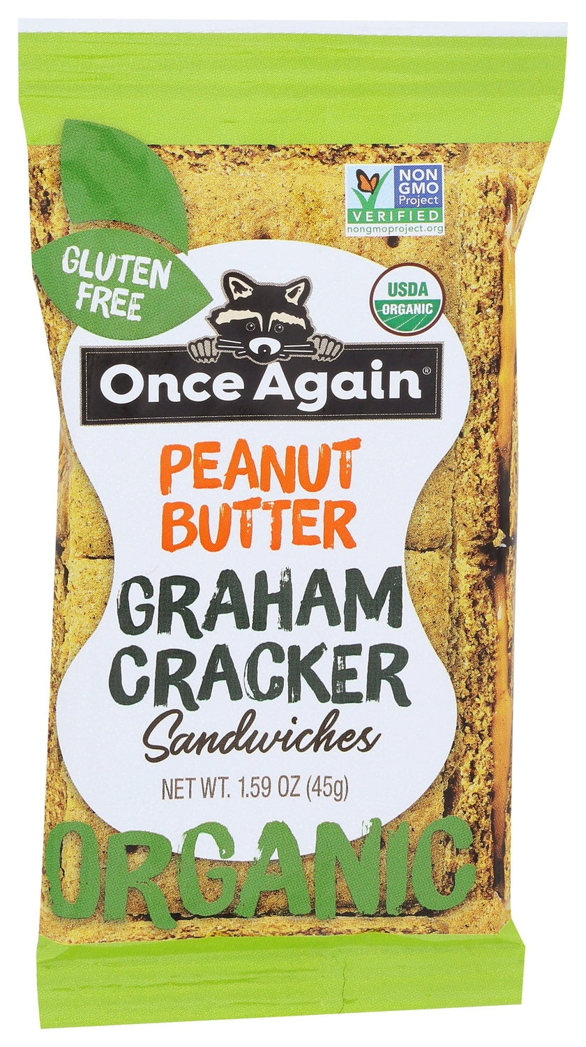 8-PACK OF CRACKER GRAHAM PEANUT BUTTER