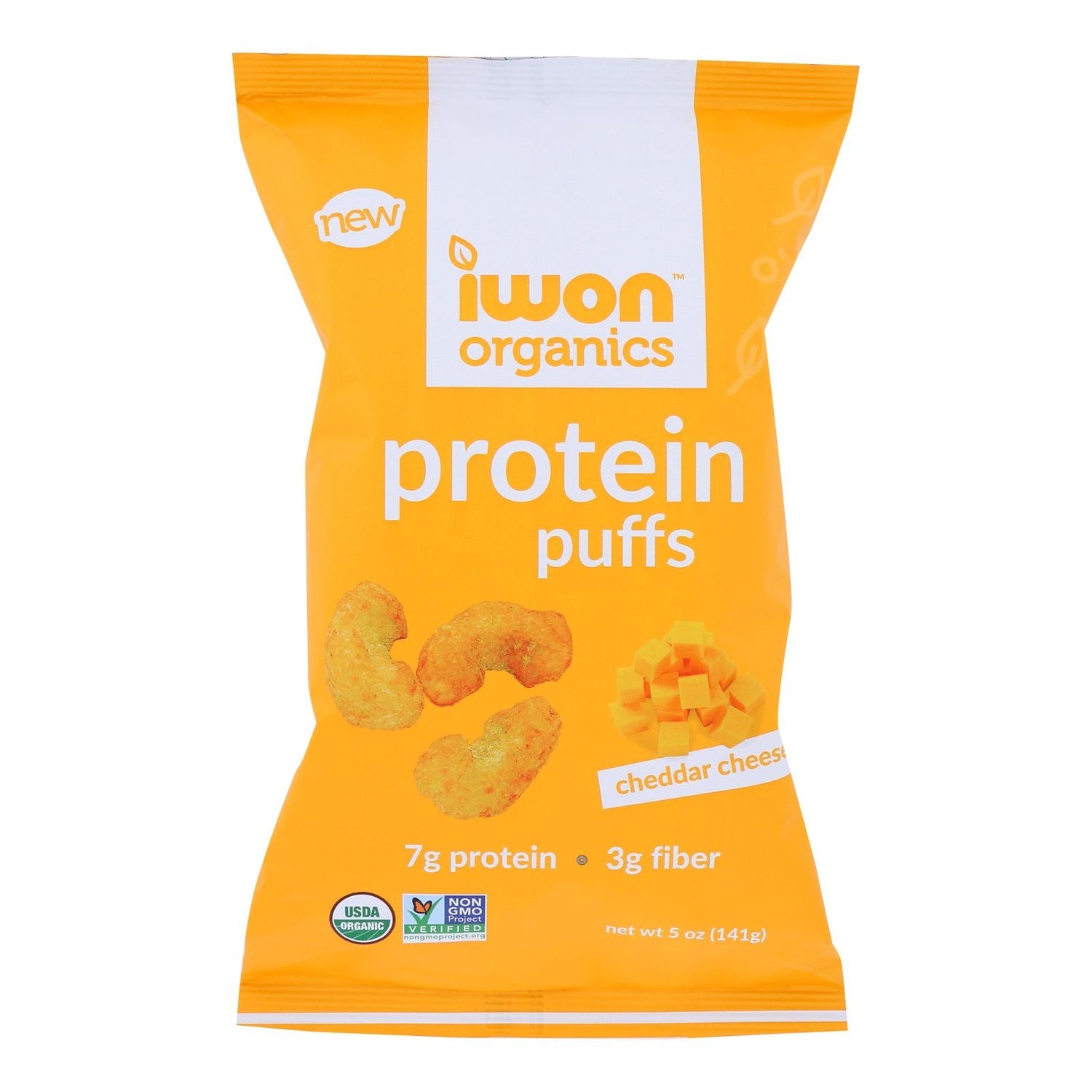 12-PACK OF SNACK PUFF CHEDDAR CHEESE PROTEIN