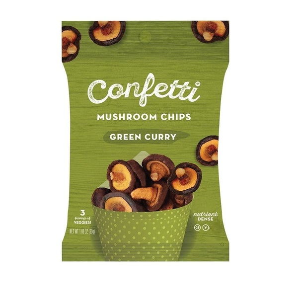 36-PACK OF CHIP VEGGIE Green Curry 1.1 oz