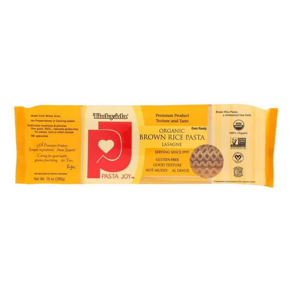 12-PACK OF PASTA LASAGNA ORGANIC BROWN RICE