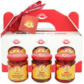3-PACK OF TuttoCalabria Calabrian Chili Pepper Gift Set – Whole, Crushed and Sliced – 3 x 6.5 oz Jars