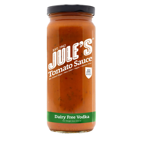 6-PACK OF Dairy-Free Vodka Sauce, Jule's Tomato Sauce