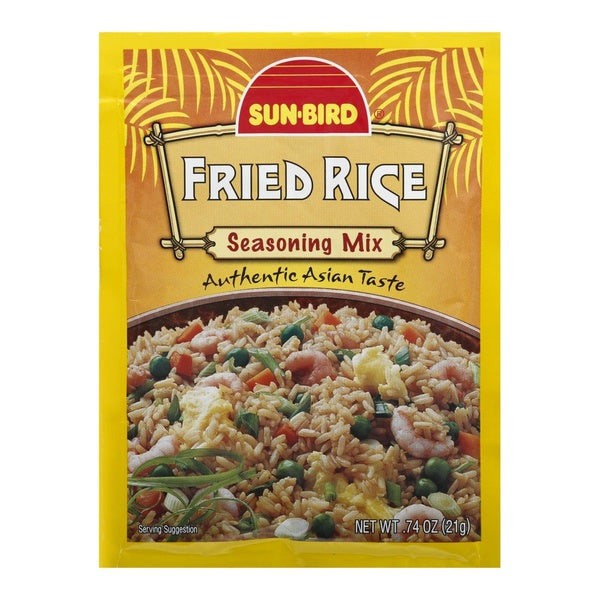 24-PACK OF Seasoning Powder Fried Rice Sunbird .75 oz