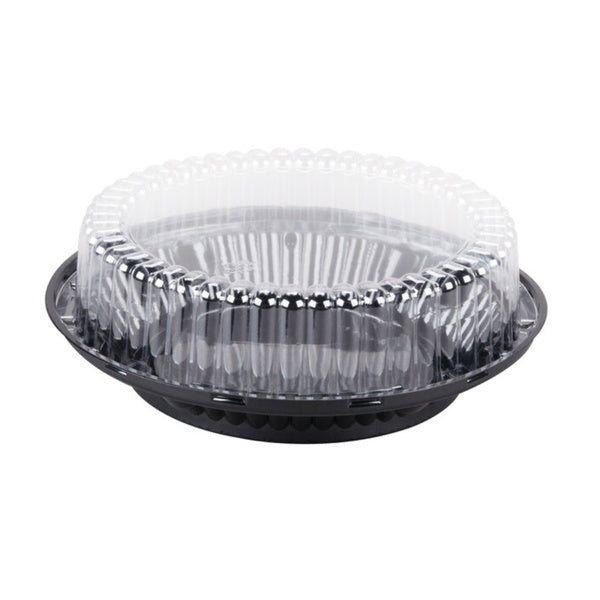 160-PACK OF 9" Plastic Pie Container with High Dome Lid