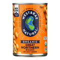 12-PACK OF Bean White Great Northern Westbrae Natural 15 oz