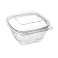 240-PACK OF Safe-T-Chef 5 x 5 Tamper Evident & Tamper Resistant Microwaveable Clamshell - Vented, 24 oz.