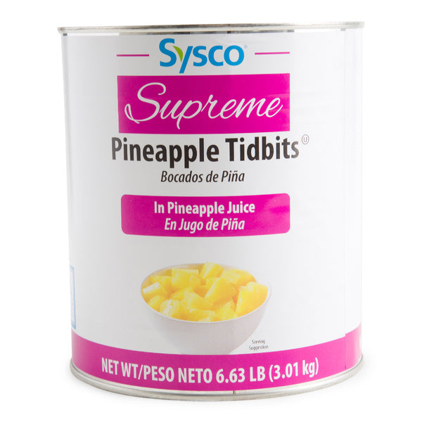 6-PACK OF PINEAPPLE TIDBIT JCE