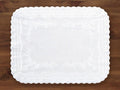 1000-PACK OF COVER TRAY WHT SCALLOP MED WGT