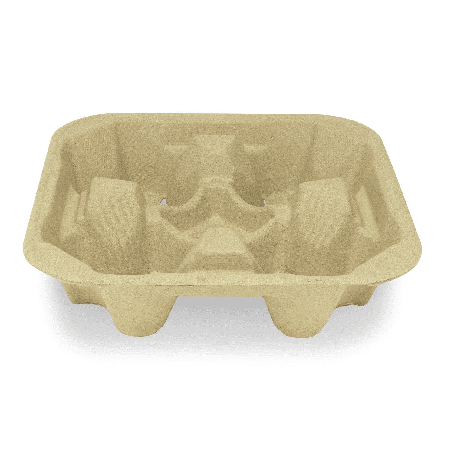 300-PACK OF Holder Cup Karat 300 ct Biodegradable Drink Carrier, Holds 4 Cups (8-32 oz)