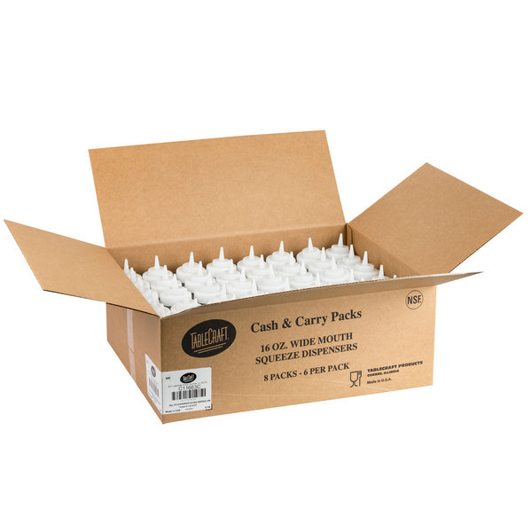 6 CT-PACK OF DISPENSER CONDMT WMSQZCR 16OZ