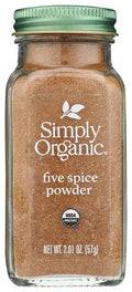 6-PACK OF Spice Five Simply Organic 2.01 oz
